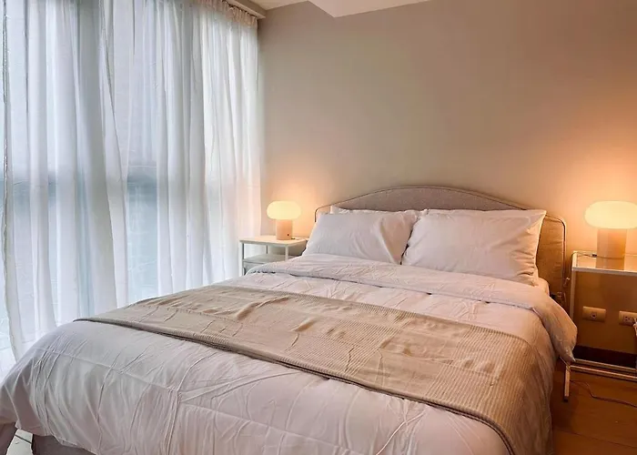 Apartamento Chic Cozy 1br Uptown Parksuites T1 Pay Parking 14r Manila