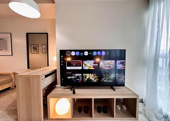 Chic Cozy 1br Uptown Parksuites T1 Pay Parking 14r Apartamento *